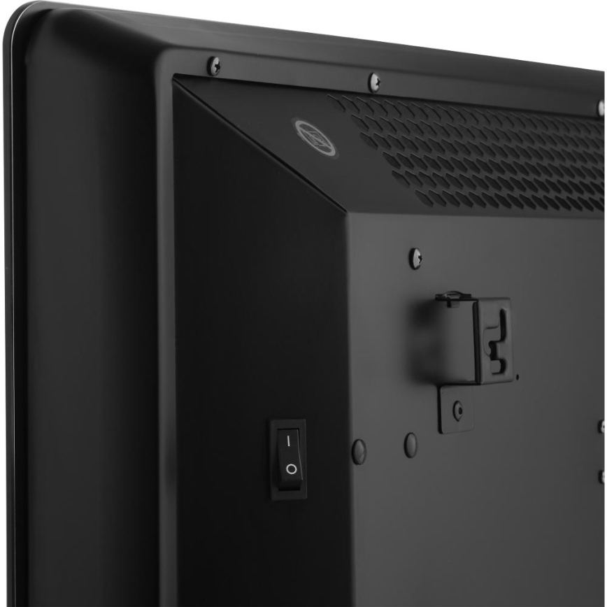 Sencor - Smart elektrisk direktvärmare/konvektor 1200/2400W/230V IP24 Wi-Fi svart