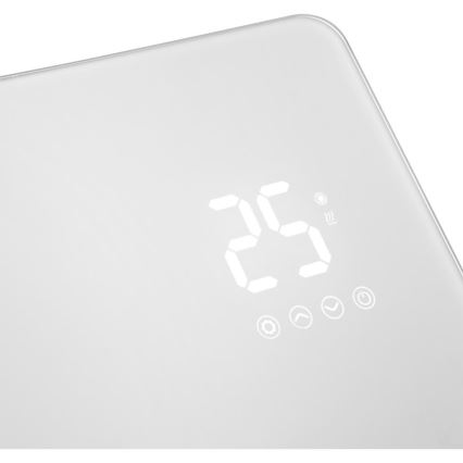 Sencor - Smart elektrisk direktvärmare/konvektor 1200/2400W/230V IP24 Wi-Fi vit