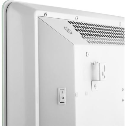Sencor - Smart elektrisk direktvärmare/konvektor 1200/2400W/230V IP24 Wi-Fi vit