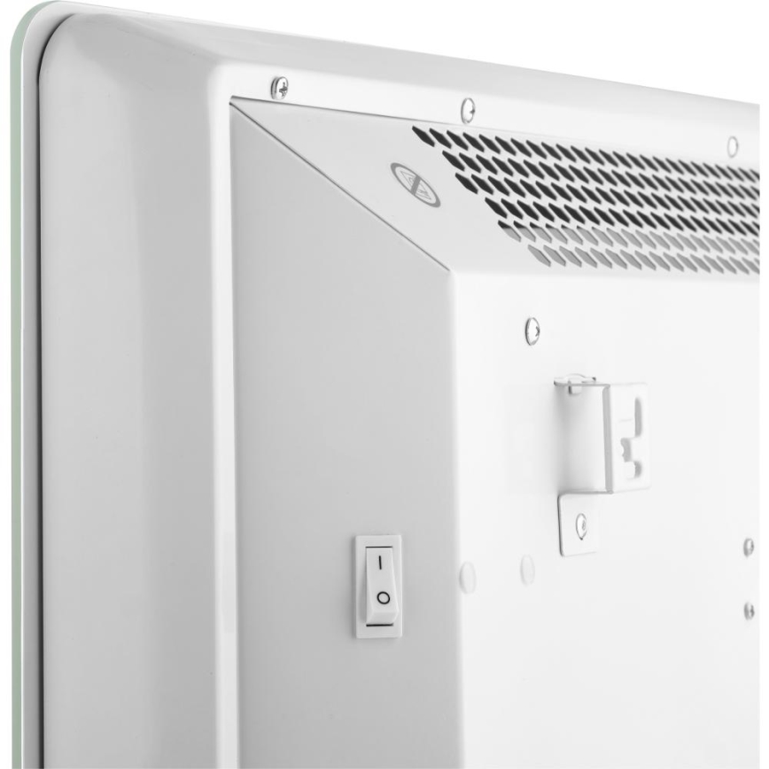 Sencor - Smart elektrisk direktvärmare/konvektor 1200/2400W/230V IP24 Wi-Fi vit
