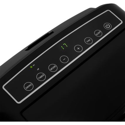 Sencor - Smart mobil luftkonditionering 3i1 med kompletta tillbehör 1450W/230V 12000 BTU Wi-Fi svart + fjärrkontroll