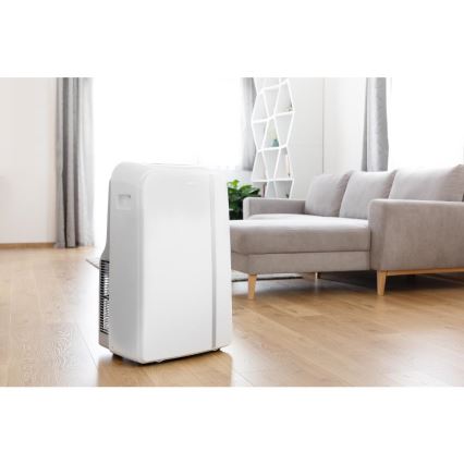 Sencor - Smart mobil luftkonditionering 3i1 med kompletta tillbehör 1450W/230V 12000 BTU Wi-Fi vit + fjärrkontroll