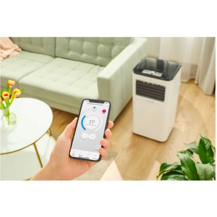 Sencor - Smart mobil luftkonditionering 3i1 med kompletta tillbehör 805W/230V 8000 BTU Wi-Fi + fjärrkontroll