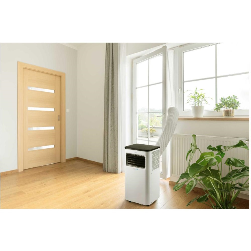 Sencor - Smart mobil luftkonditionering 3i1 med kompletta tillbehör 805W/230V 8000 BTU Wi-Fi + fjärrkontroll