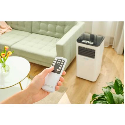 Sencor - Smart mobil luftkonditionering 3i1 med kompletta tillbehör 805W/230V 8000 BTU Wi-Fi + fjärrkontroll