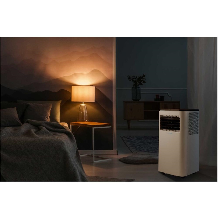 Sencor - Smart mobil luftkonditionering 3i1 med kompletta tillbehör 805W/230V 8000 BTU Wi-Fi + fjärrkontroll