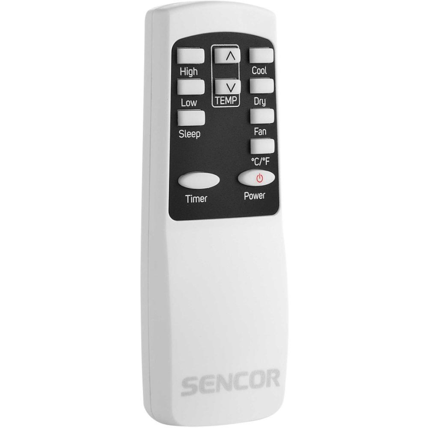 Sencor - Smart mobil luftkonditionering 3i1 med kompletta tillbehör 805W/230V 8000 BTU Wi-Fi + fjärrkontroll