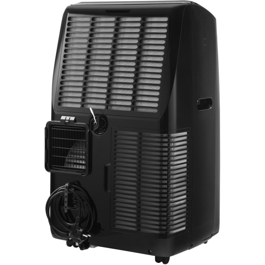 Sencor - Smart mobil luftkonditionering inkluderar alla tillbehör 900W/230V 9000 BTU Wi-Fi svart + fjärrkontroll