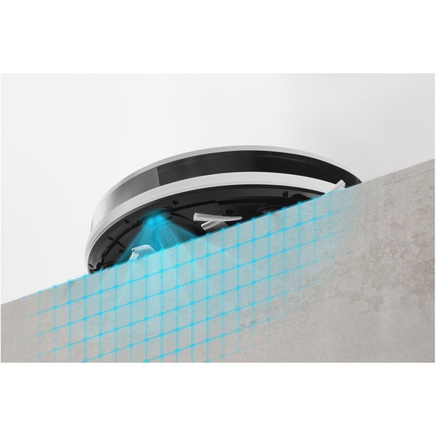 Sencor - Smart robotdammsugare med mopp 2i1 28W/2600 mAh Wi-Fi vit + fjärrkontroll