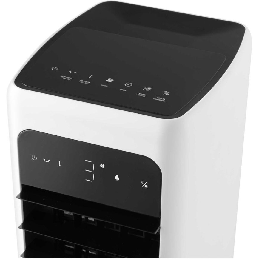 Sencor - Smarta mobila luftkylare 60W/230V Wi-Fi vit + fjärrkontroll