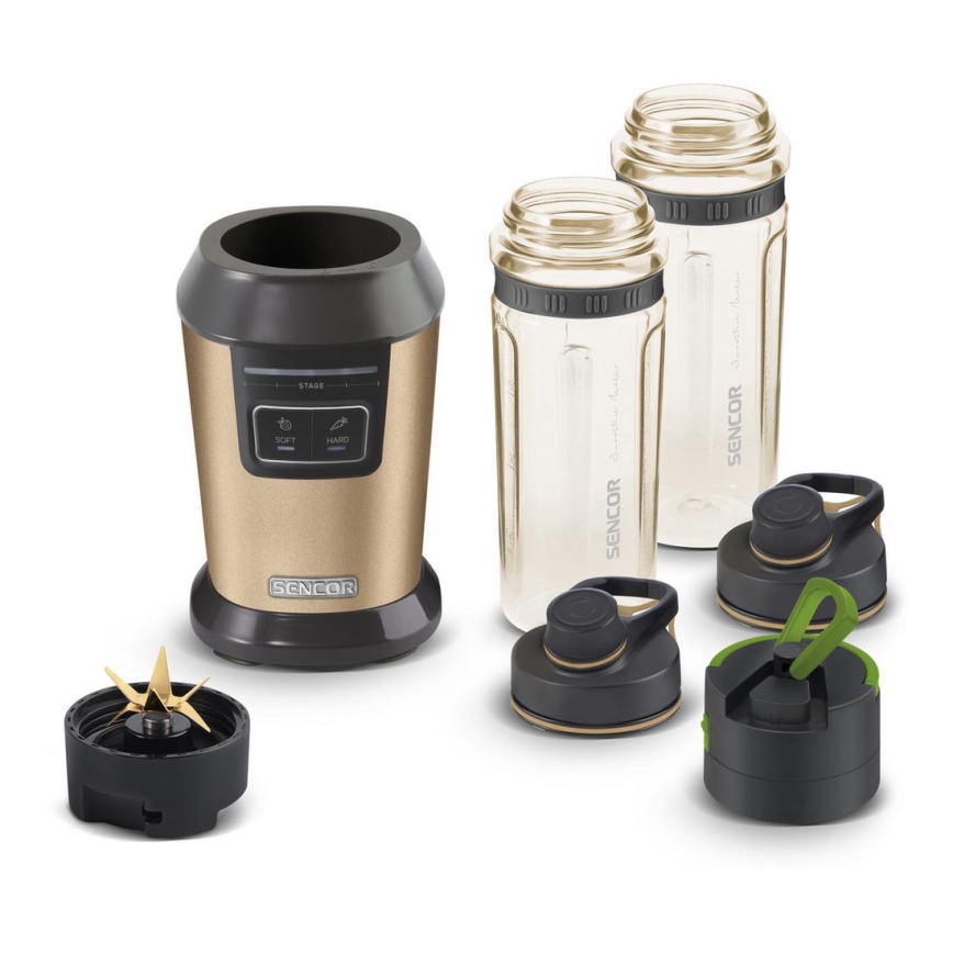 Sencor - Smoothie mixer med tillbehör 800W/230V