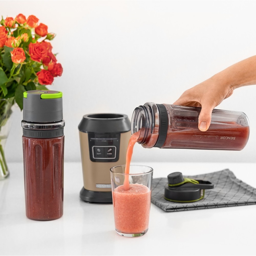 Sencor - Smoothie mixer med tillbehör 800W/230V