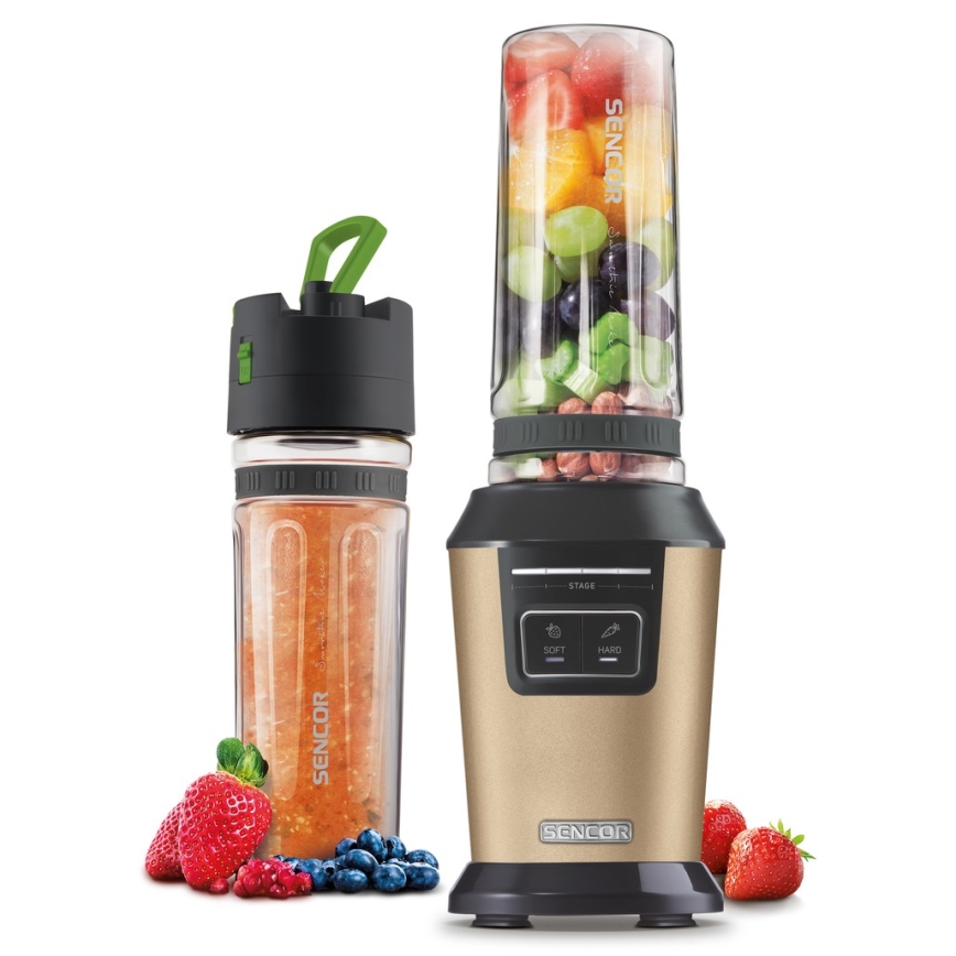 Sencor - Smoothie mixer med tillbehör 800W/230V