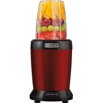 Sencor - Smoothie nutri blender 1000W/230V röd