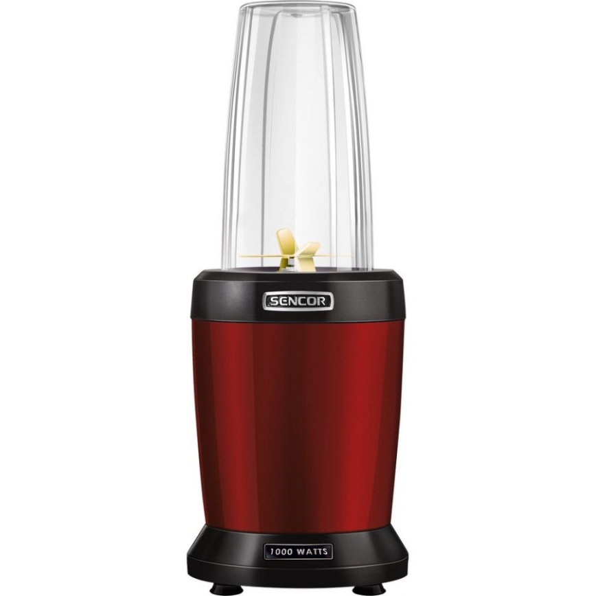 Sencor - Smoothie nutri blender 1000W/230V röd