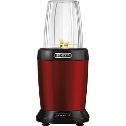 Sencor - Smoothie nutri blender 1000W/230V röd