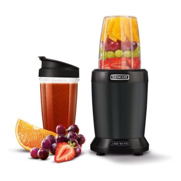 Sencor - Smoothie nutri blender 1000W/230V svart