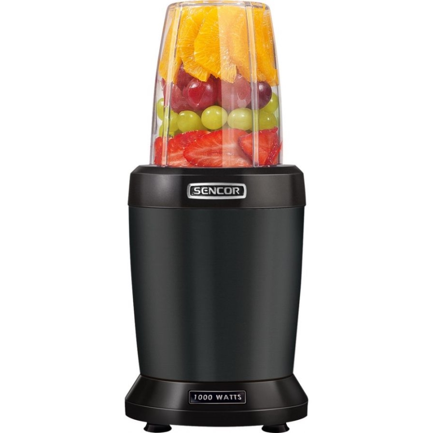 Sencor - Smoothie nutri blender 1000W/230V svart