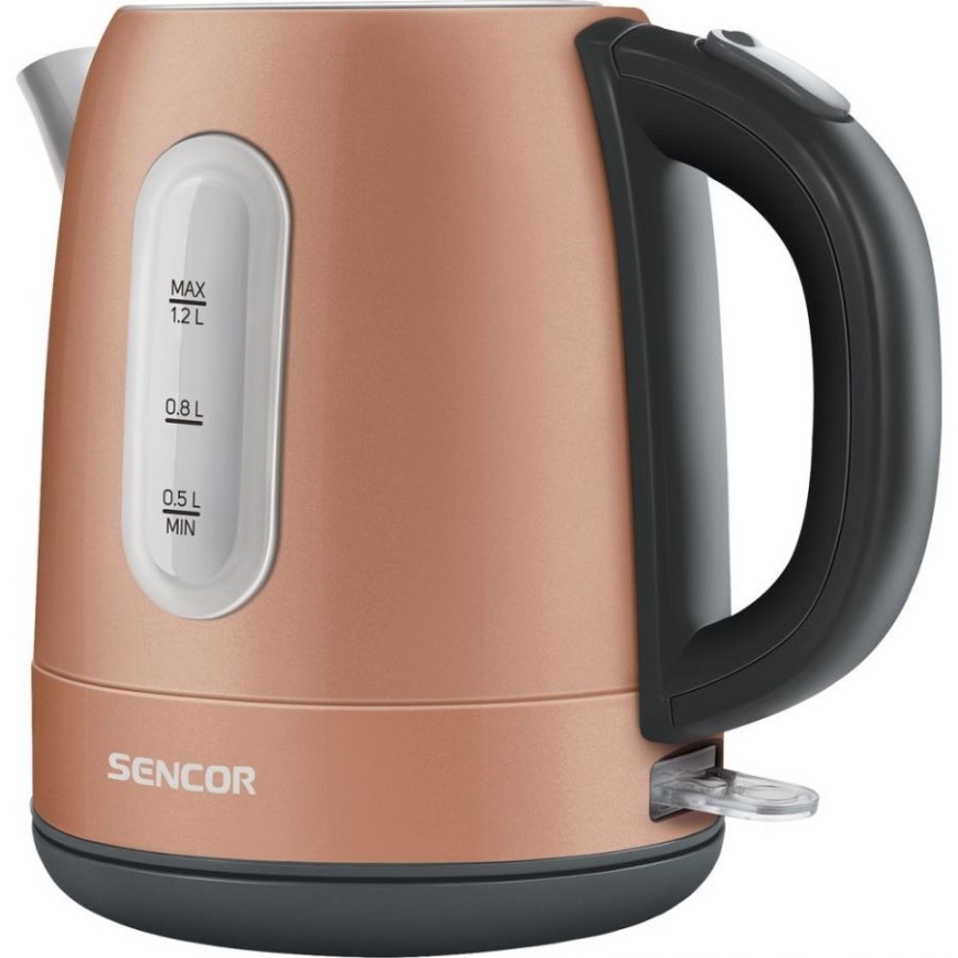 Sencor - Vattenkokare 1,2 l 2150W/230V kopparfärgad