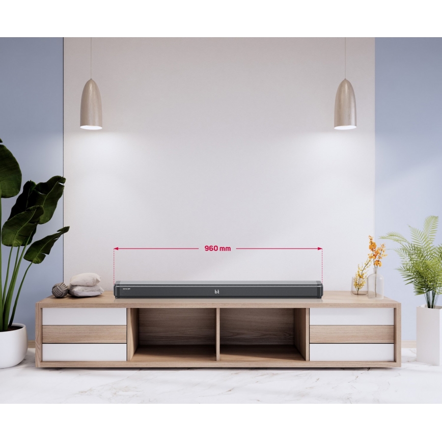 Sencor - Soundbar 200W/230V + fjärrkontroll