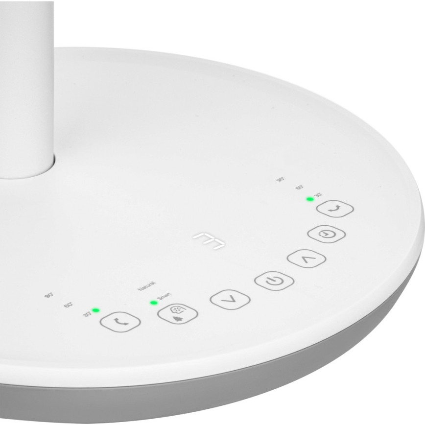 Sencor - Stående fläkt 3D UltraSilent 26W/230V vit + fjärrkontroll
