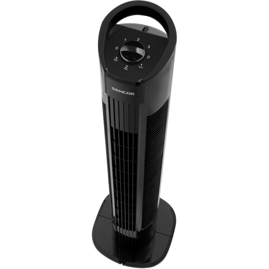 Sencor - Stående fläkt 50W/230V svart