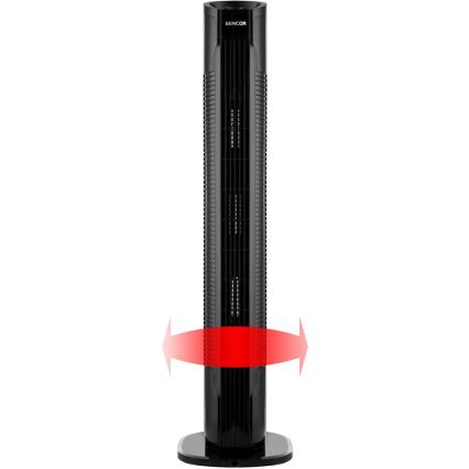 Sencor - Stående fläkt 50W/230V svart