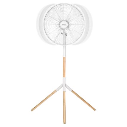 Sencor - Stående fläkt 50W/230V vit/bok