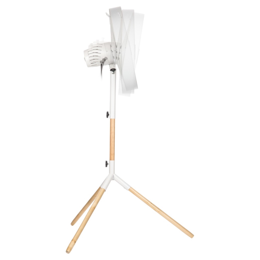 Sencor - Stående fläkt 50W/230V vit/bok