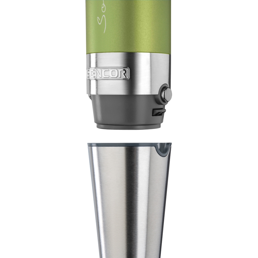 Sencor - Stick blender 4in1 1200W/230V rostfri/grön
