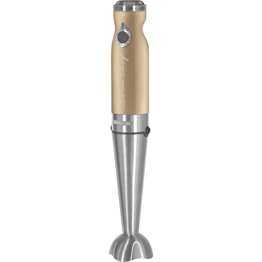 Sencor - Stick blender 4in1 1200W/230V rostfri/gyllene