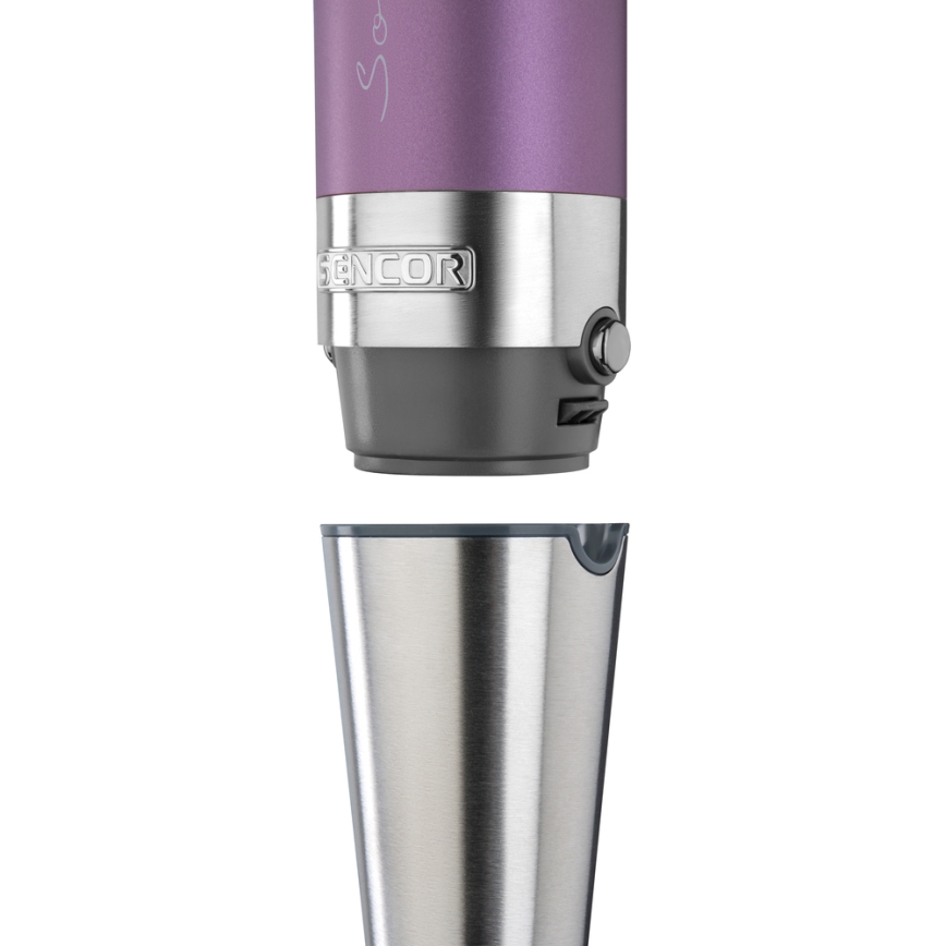 Sencor - Stick blender 4in1 1200W/230V rostfri/lila