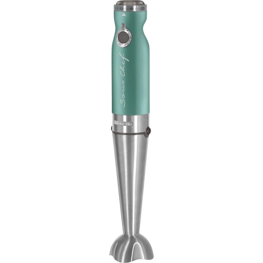 Sencor - Stick blender 4in1 1200W/230V rostfri/turkos