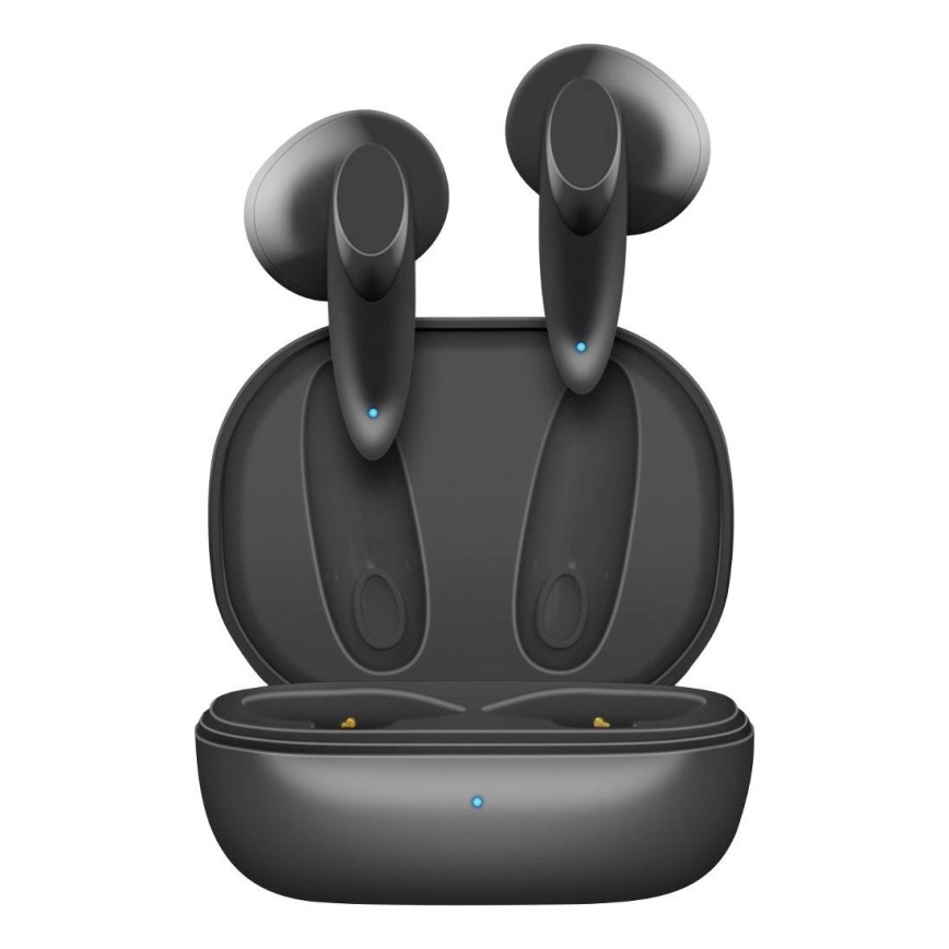 Sencor - Trådlös earphones 230 mAh + 2x 25 mAh IPX4 svart