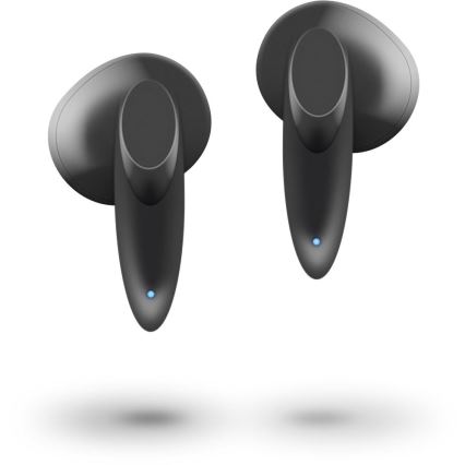 Sencor - Trådlös earphones 230 mAh + 2x 25 mAh IPX4 svart
