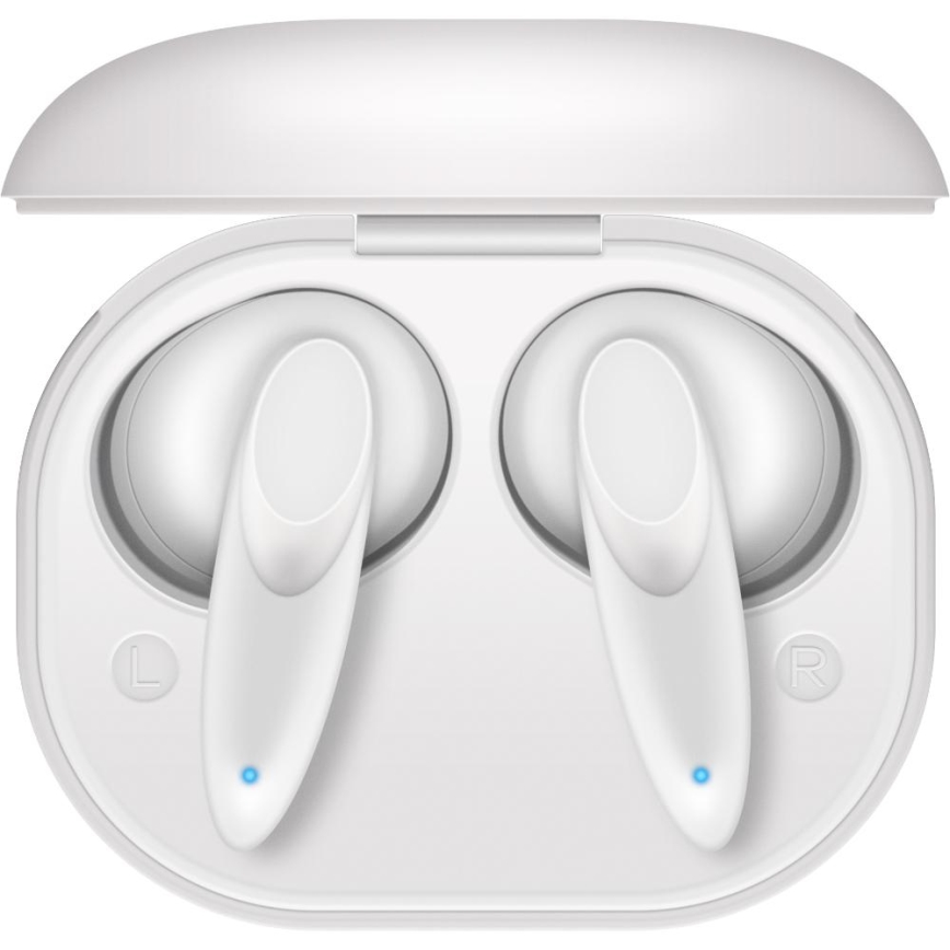 Sencor - Trådlös earphones 230 mAh + 2x 25 mAh IPX4 vit