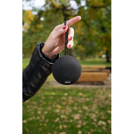 Sencor - Trådlös högtalare 3W 800 mAh IPX4 svart