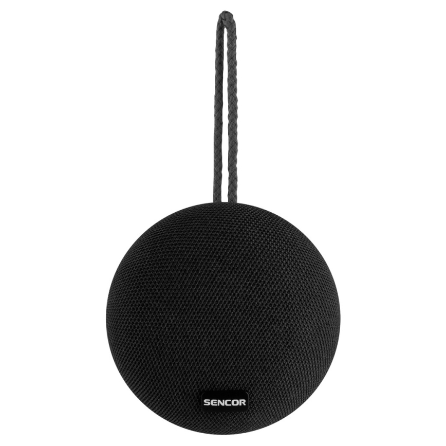 Sencor - Trådlös högtalare 3W 800 mAh IPX4 svart