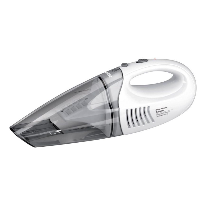 Sencor -  uppladdningsbar handdammsugare 45W/230V vit 