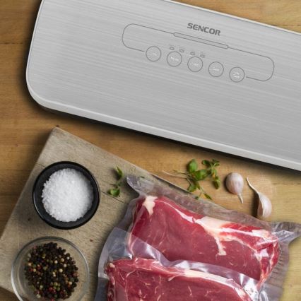 Sencor - Vakuumförpackare för mat 110W/230V