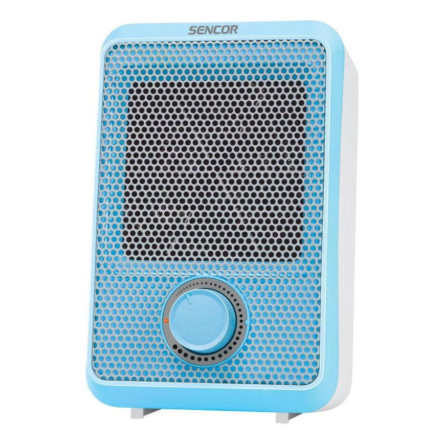 Sencor - Värmefläkt 600W/230V blå/vit