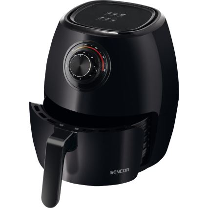 Sencor - Varmluftsfritös 3,5 l 1300W/230V svart
