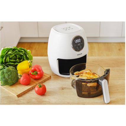 Sencor - Varmluftsfritös 3,5 l 1300W/230V vit