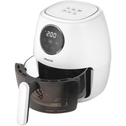 Sencor - Varmluftsfritös 3,5 l 1300W/230V vit
