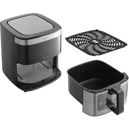 Sencor - Varmluftsfritös 9 l 1700W/230V svart/matt krom