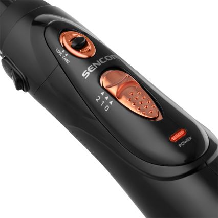 Sencor - Varmluftslocktång med tillbehör 1000W/230V