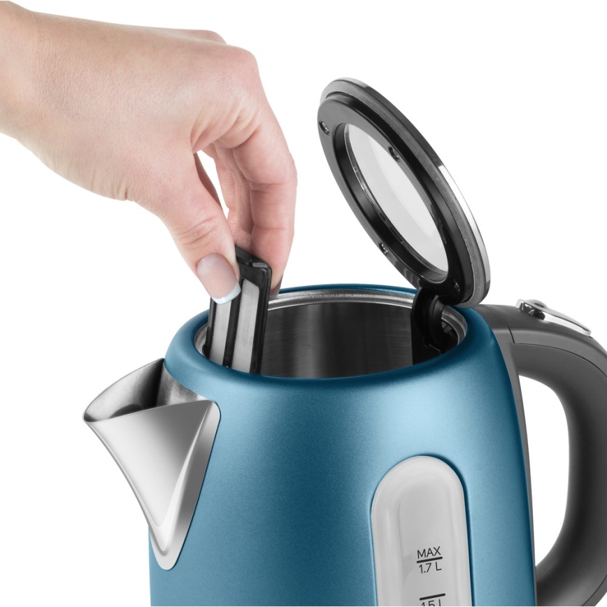 Sencor - Vattenkokare 1,7 l 2150W/230V blå 