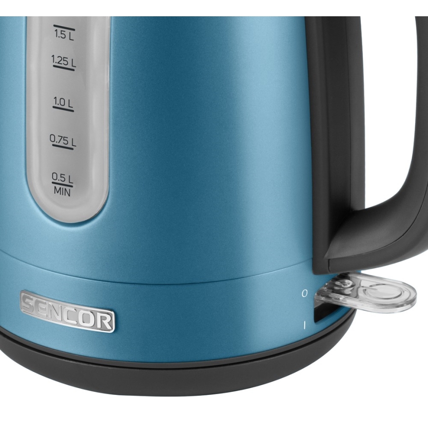 Sencor - Vattenkokare 1,7 l 2150W/230V blå 