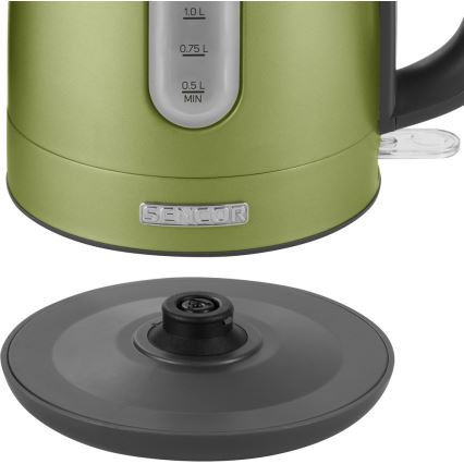 Sencor - Vattenkokare 1,7 l 2150W/230V grön