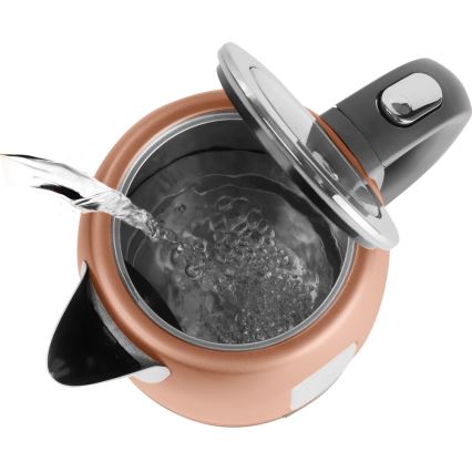 Sencor - Vattenkokare 1,7 l 2150W/230V koppar